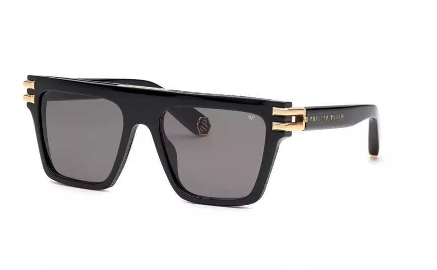 Philipp Plein SPP108M 0700 56 | Unisex Siyah Güneş Gözlüğü